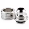 Thermal Grizzly DeltaMate Kompressionsverschraubung, Messing - Glanznickel, ST16, 6er-Pack