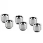 Thermal Grizzly DeltaMate Kompressionsverschraubung, Messing - Glanznickel, ST16, 6er-Pack