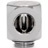 Thermal Grizzly DeltaMate Rotary 90° Adapter G1/4 Zoll - Glanznickel