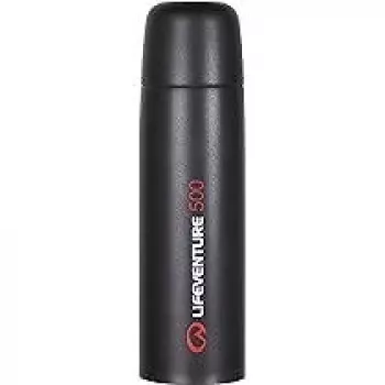 Lifeventure TiV Vakuumisolierte Titanflasche, 500 ml, Dunkelgrau