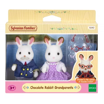 Sylvanian Families Chocolate Rabbit Großeltern Figurenset