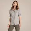 Craghoppers NosiLife Adventure LS Shirt III Damen Reisehemd - Soft Mushroom