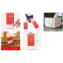 Avery FTSEALR-250 Bon Appetit Originalitätssiegel-Etiketten, 40 x 95 mm, Rot/Weiß, Permanent, 250 Etiketten