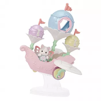 EPOCH Sylvanian Families Magisches Luftschiff mit Figur - Adventure Series Spielset