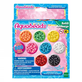 EPOCH Aquabeads Solid Beads Nachfüllpackung – Rot, 600 Stück