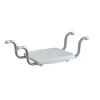 TIMAGO KING BS-20 Verstellbare Badewannenbank Weiß