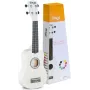 Stagg US-WHITE Sopran-Ukulele - Hochglanzweiß