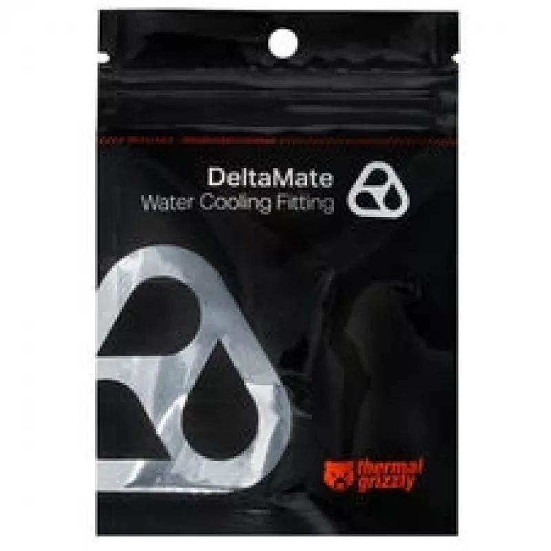 Thermal Grizzly DeltaMate Quick Disconnect Female - M, Schwarz