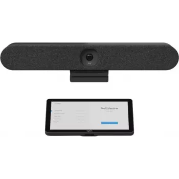 Logitech Tap IP Appliance Room Solutions Huddle + Small Rooms - Videokonferenz-Kit mit Rally Bar Huddle und Tap IP