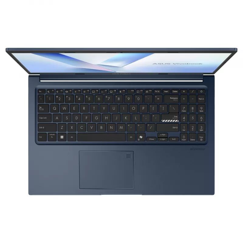 ASUS Vivobook 15 X1504MA-ISSBQ193W Laptop, 15.6 Zoll Full HD IPS, Intel Core 7 350, 16GB DDR5, 512GB SSD, Windows 11 Home, französische AZERTY-Tastatur