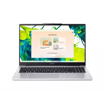 Acer Aspire Lite 15 AL15-44P 15,6 Zoll Full HD Laptop - AMD Ryzen 3 7430U, 8GB RAM, 512GB SSD, AMD Radeon Graphics, Windows 11 Home - Stahlgrau