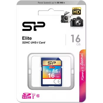 Silicon Power Elite 16GB SDHC Class 10 U1 Speicherkarte