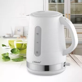 Maestro MR-035-WHITE Wasserkocher 1,7L 2200W Weiß Kunststoff
