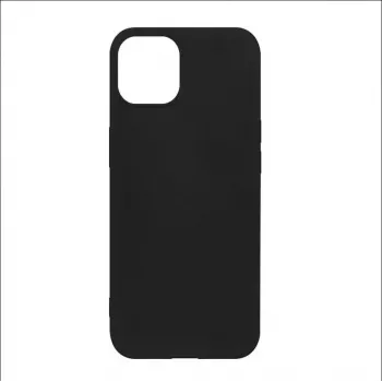 Evelatus iPhone 13 Pro Max Premium Soft-Touch-Silikonhülle Schwarz