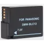 EXTRA DIGITAL Panasonic DMW-BLC12 Ersatzakku 1200mAh 7,2V Li-Ion für Lumix G/FZ/GX Serie