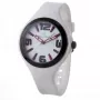 Folli Follie Damen Keramik Uhr mit weißem Zifferblatt WF1Y045ZPW (40mm)