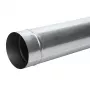 Kaminrohr mit Durchmesser 160 mm, 1 m, Schwarzstahl, Einwandig, Hochtemperatur