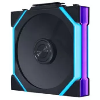 Lian Li UNI FAN SL FLEX Wireless ARGB Reverse Blade 120mm PWM Gehäuselüfter - Schwarz
