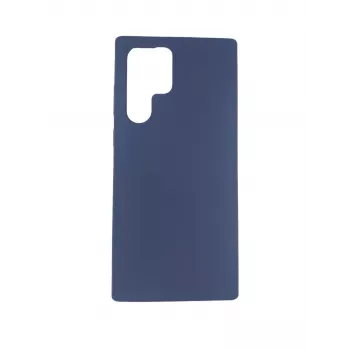 Evelatus Samsung Galaxy S22 Ultra Premium Soft Touch Silikonhülle Marineblau