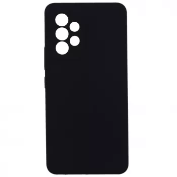 Evelatus Samsung Galaxy A32 Premium Soft Touch Silikonhülle Schwarz
