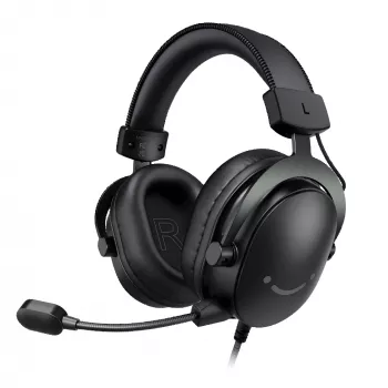 FIFINE H9 Virtual 7.1 Studio-Kopfhörer mit Mikrofon, Schwarz