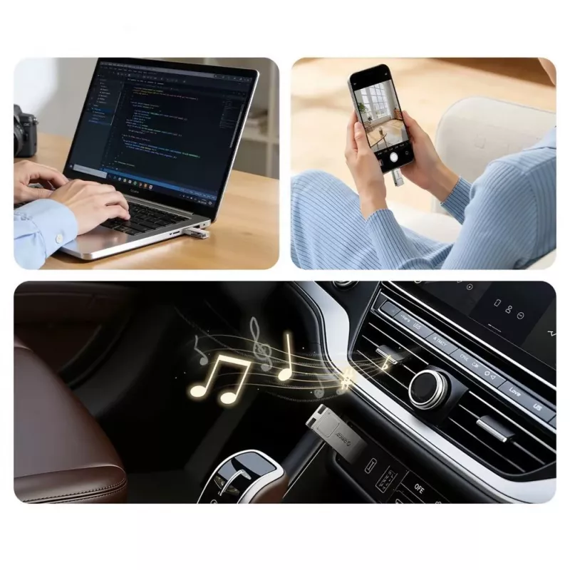 ORICO U301 256GB Dual USB-A USB-C 3.2 Gen 1 Flash-Laufwerk Silber
