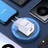 DUDAO A13Pro EU GaN 33W PPS USB-C/USB-Wandladegerät - Weiß