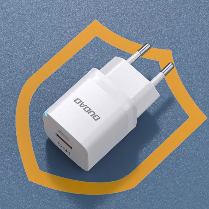 DUDAO A13Pro EU GaN 33W PPS USB-C/USB-Wandladegerät - Weiß