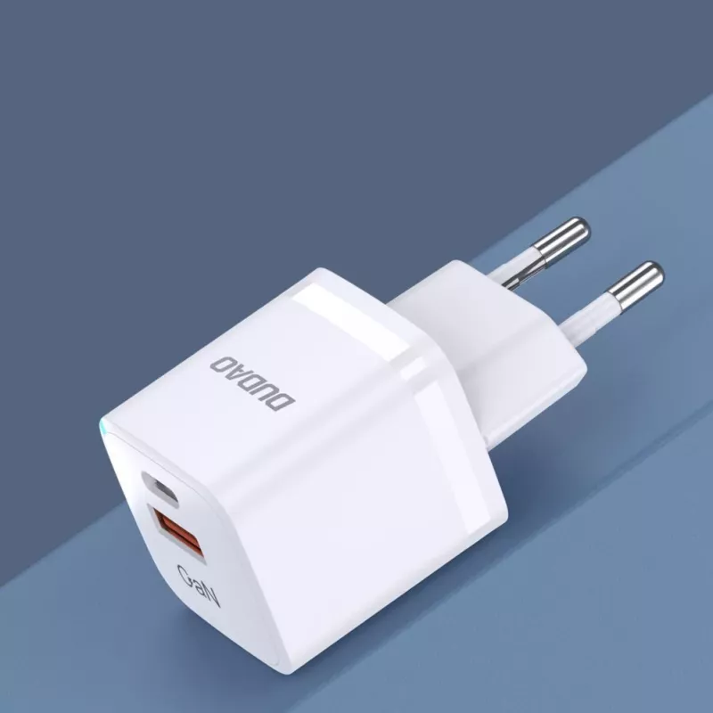 DUDAO A13Pro EU GaN 33W PPS USB-C/USB-Wandladegerät - Weiß