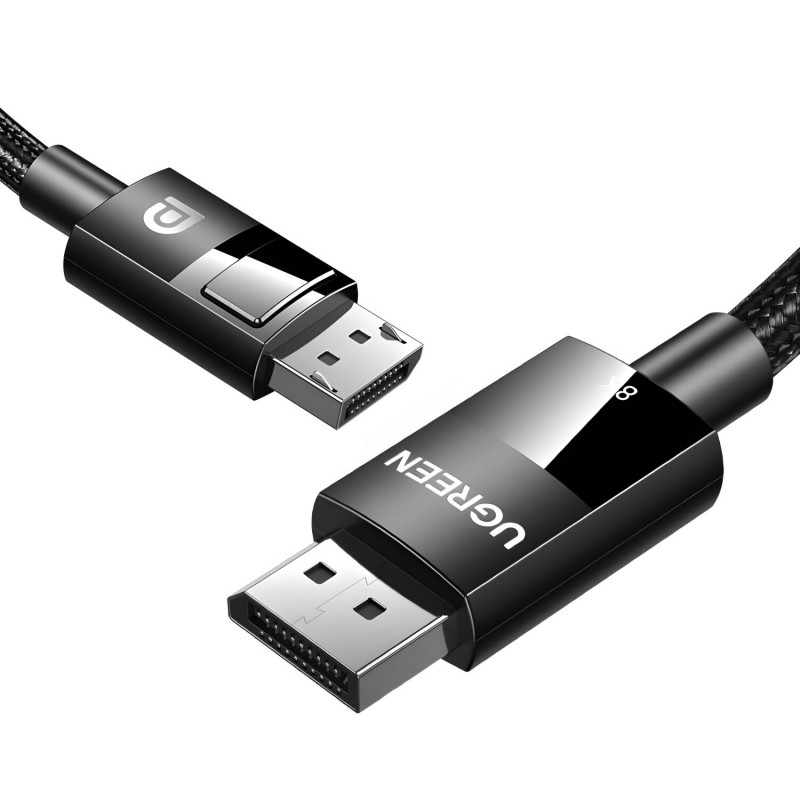 UGREEN DP114 8K DisplayPort Stecker auf Stecker geflochtenes Kabel 2m
