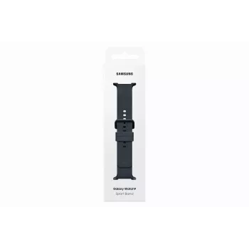 Samsung Sport Band M/L für Galaxy Watch 9, Watch 8, Watch 7, Watch 6, Watch 5, Watch 4 - Schwarz Fluorelastomer
