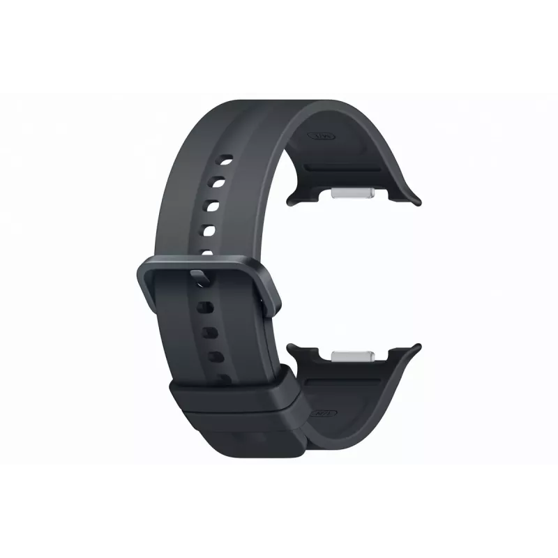 Samsung Sport Band M/L für Galaxy Watch 9, Watch 8, Watch 7, Watch 6, Watch 5, Watch 4 - Schwarz Fluorelastomer