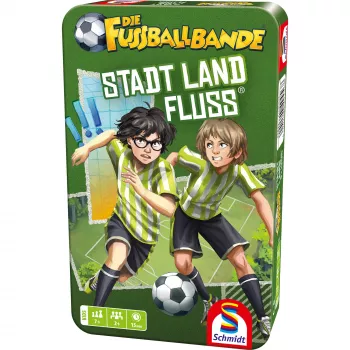 SCHMIDT SPIELE DIE FUSSBALLBANDE: Stadt, Land, Fluss – Fußball-Wortspiel-Block