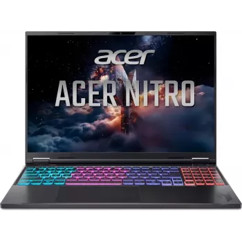 Acer Nitro 16 AN16-A91-R9ZL 16 inch QHD+ 240Hz Gaming-Laptop - AMD Ryzen 9 9955HX3D, 32GB DDR5, 1TB SSD, NVIDIA GeForce RTX 5070 Ti 12GB, Windows 11 Home, Obsidian Black