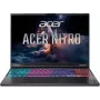 Acer Nitro 16 AN16-A91-R9ZL 16 inch QHD+ 240Hz Gaming-Laptop - AMD Ryzen 9 9955HX3D, 32GB DDR5, 1TB SSD, NVIDIA GeForce RTX 5070 Ti 12GB, Windows 11 Home, Obsidian Black