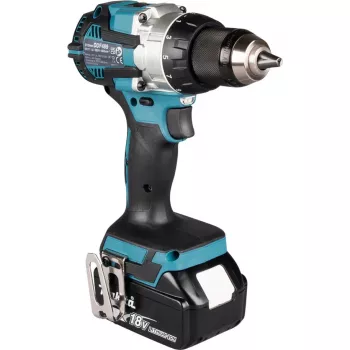 Makita DLX2592JX1 18V LXT Bürstenloser 2-teiliger Kombi-Kit mit Schlagbohrschrauber, Schlagschrauber, 2x 5,0Ah Akkus, Schnellladegerät und Makpac-Koffer