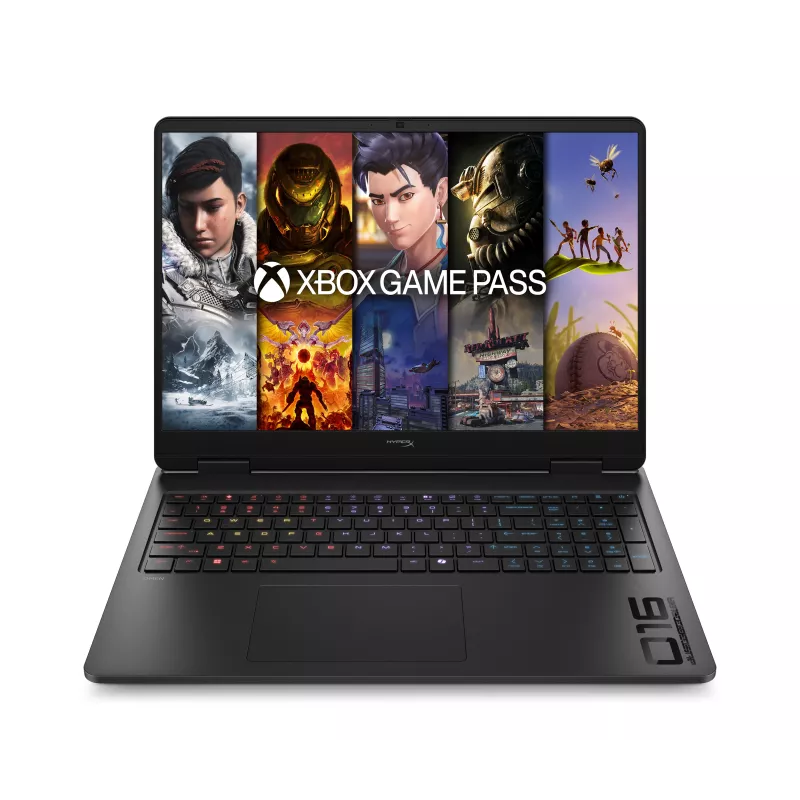 HP HyperX OMEN 16-ap1171ng 16,1 Zoll QHD 165Hz Gaming-Laptop, AMD Ryzen 7 8745HX, 16GB DDR5, 512GB SSD, NVIDIA GeForce RTX 5060, Windows 11 Home, Shadow Black