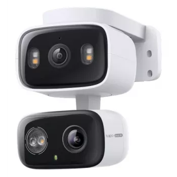 TP-Link Tapo C246D 2K QHD Pan/Tilt Sicherheitskamera mit Starlight-Farb-Nachtsicht, Personen/Haustier/Fahrzeug-Erkennung, Zwei-Wege-Audio, microSD bis 512GB, kompatibel mit Alexa und Google Assistant