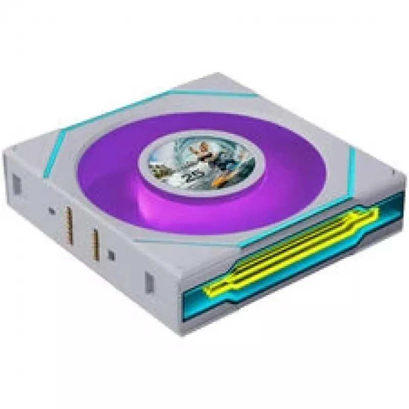 Lian Li UNI FAN SL-INF 120 FLEX Wireless ARGB Reverse Blade 120 mm Lüfter, 3er-Pack, Weiß