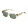 POLICE SPLP24-5406S9 Herren Polarized Rechteckige Sonnenbrille, Schwarzer Rahmen, Graue Gläser, 54/20/145 mm