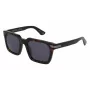 POLICE Herren-Sonnenbrille SPLP29-52722Y, rechteckig, Havanna/Braun, UV400-Schutz