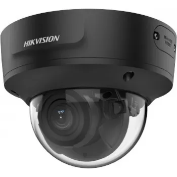 Hikvision DS-2CD2743G2-IZS 4MP Außen-Dome-IP-Überwachungskamera mit 2,8-12 mm motorisiertem Varifokalobjektiv, AcuSense, 120dB WDR, IP67, IK10, Schwarz