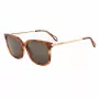 ZADIG & VOLTAIRE SZV308-5507LC Damen-Sonnenbrille Havana mit braunen Gradientengläsern, 55/18/140 mm