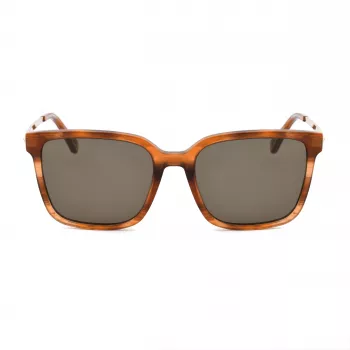 ZADIG & VOLTAIRE SZV308-5507LC Damen-Sonnenbrille Havana mit braunen Gradientengläsern, 55/18/140 mm