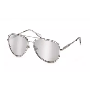 JUST CAVALLI Damen-Sonnenbrille SJC029V5706A7 - Acetat-Rahmen, UV400-Schutz, 57 mm Gläser