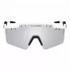 Philipp Plein Sport Herren-Sonnenbrille SSP001-9905WW - Schwarzer Rahmen, graue Gläser, 99mm