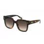 JUST CAVALLI Damen SJC089 Übergroße Butterfly-Sonnenbrille mit Gradient-Braunen Gläsern - 65/13/140 mm