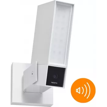 Netatmo Smart Outdoor Kamera mit Sirene NOC-S-W-EC (Weiß)