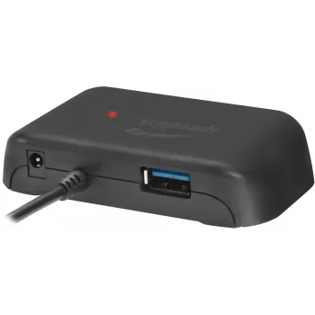 Speedlink Snappy Evo USB-C auf 4-Port-USB-3.0-Hub (SL-140202-BK)