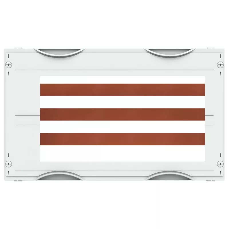 Striebel & John MBR202 Sammelschienen-Modul-Bausatz 60mm für 3-/4-polige Systeme, 690V AC, IP20, hellgrau